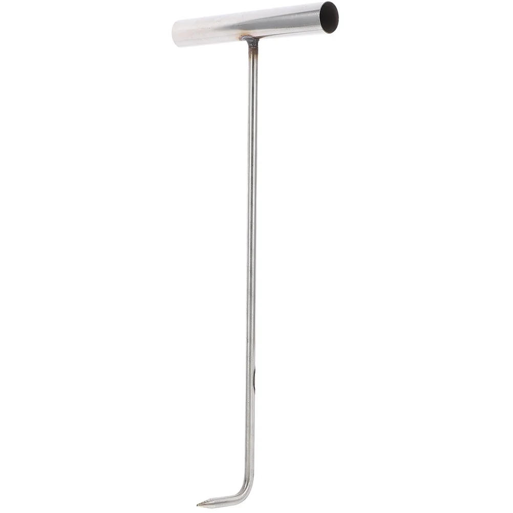 

Manhole Cover Hook Moving Tools Lid Lifter Hooks for Hanging Lifting Hand Plumbing Handy Utility