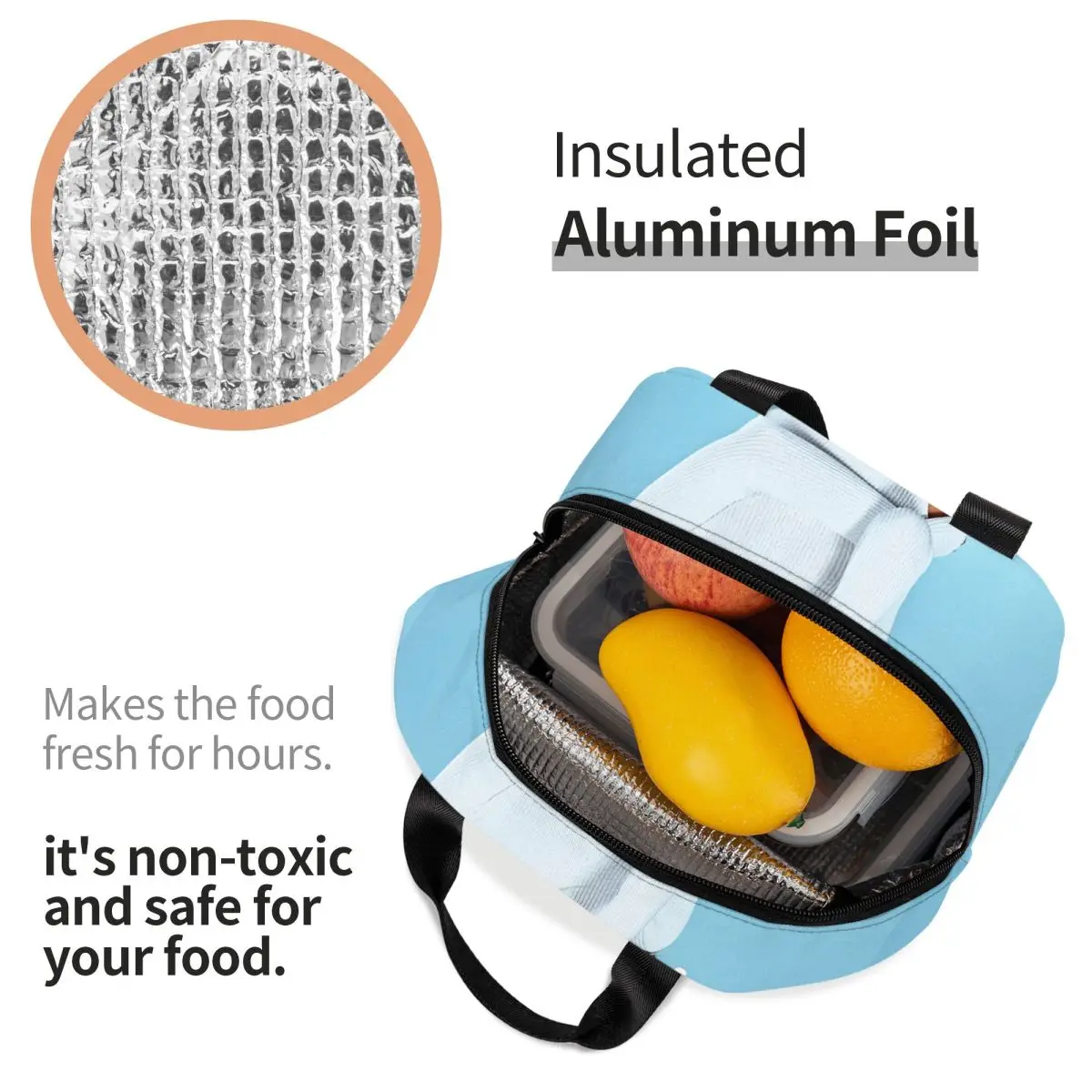 Aitana Insulated Lunch Bag for Outdoor Picnic Music Singer Resuable Cooler Thermal Bento Box Women Kids lunchbag