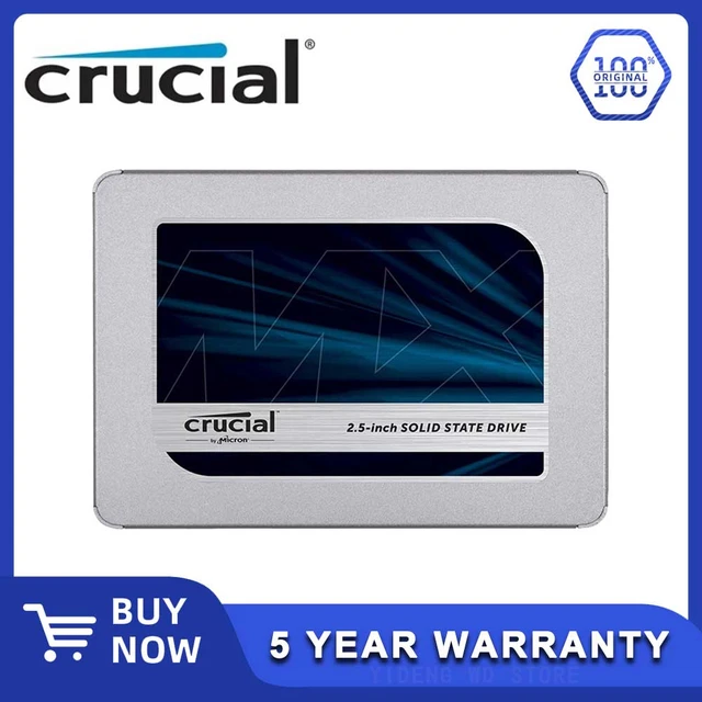 Crucial - Disque Dur SSD 2To MX500 2.5