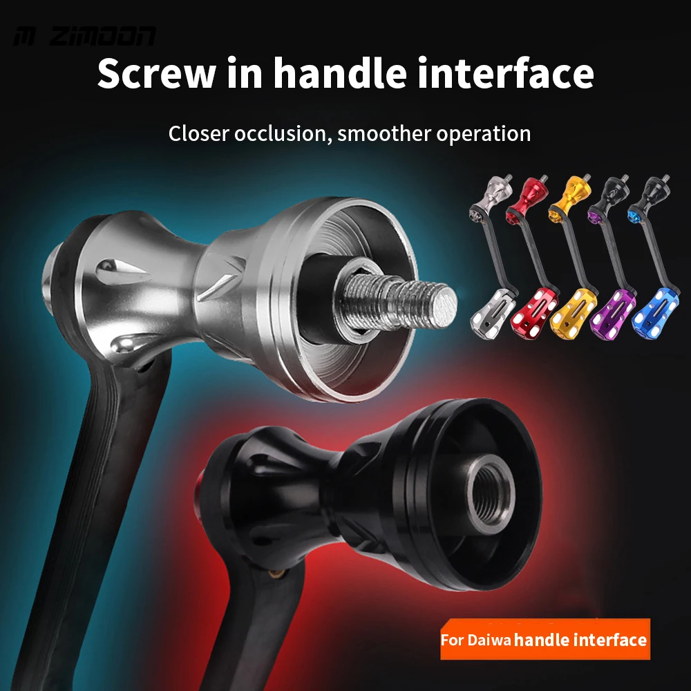 Carbon Fiber Spinning Reel Handle For Shimano/Daiwa Power Handle
