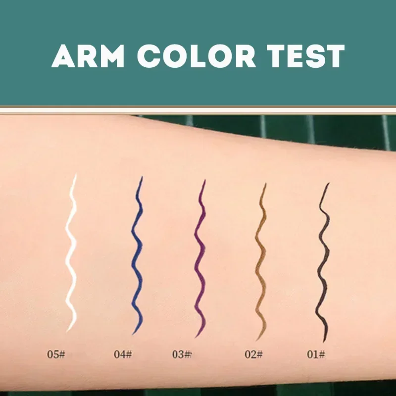 Eyeliner Pencils Liquid Eyeliner Eyeliner Pen 5 Colors Matte Quickily Drying Sweatproof Waterproof Lasting Make Up Eyes Cosmetics eyeliner pencils,liquid eyeliner,eyeliner pen