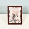 Brown picture frame