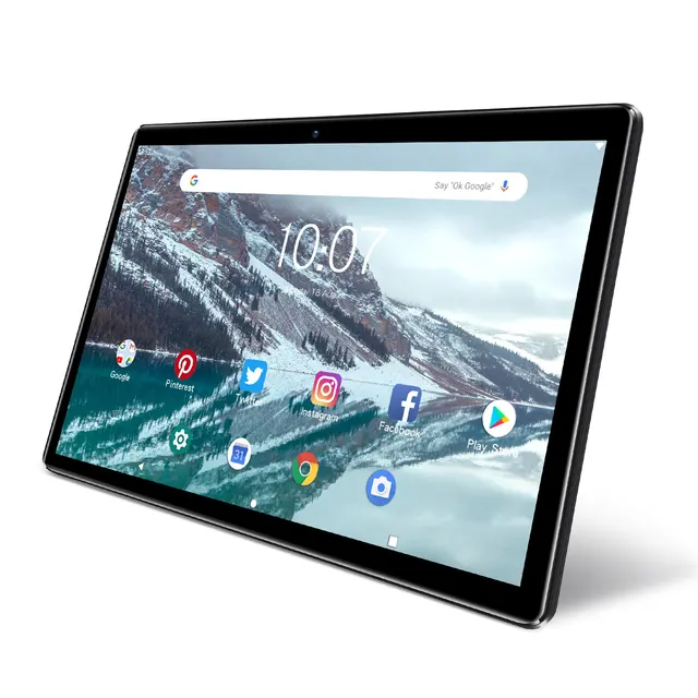 PRITOM 10 Inch Tablet PC with SIM Slot Android 10 64 GB Quad Core Touch Screen WiFi GPS Support 3G Phone Call 2