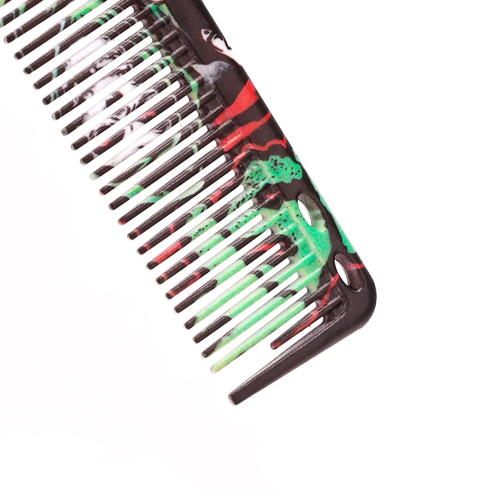 Barbershop Double Sided Brush Professional Face Neck Broken Hair Cleaning Brush Men Beard Styling Comb Salon Home Tools Supplies 4