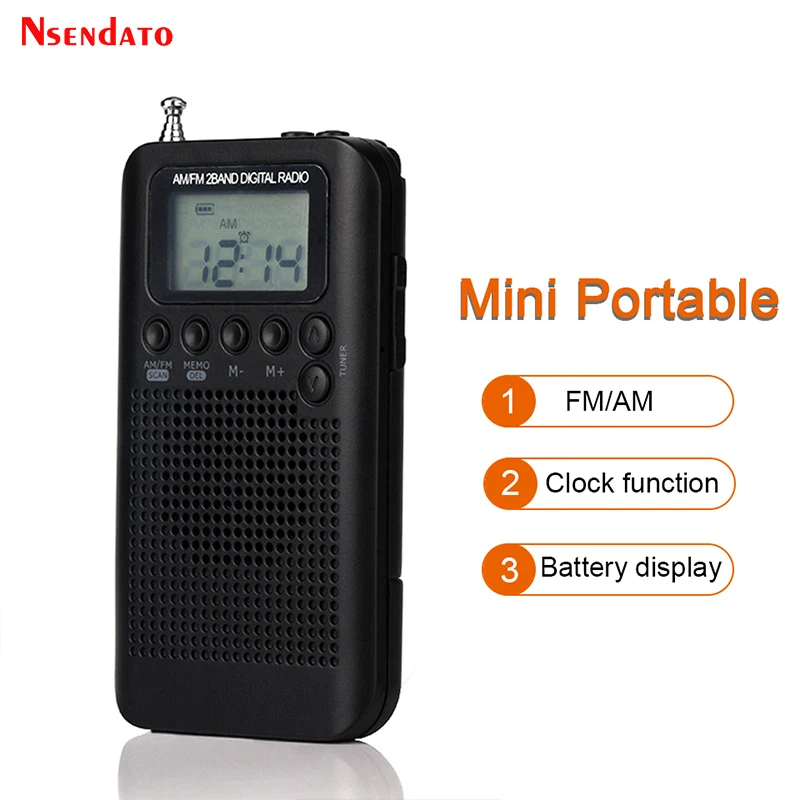 HRD-104-Pocket-Digital-Stero-AM-FM-Mini-Radio-With-LCD-Display ...