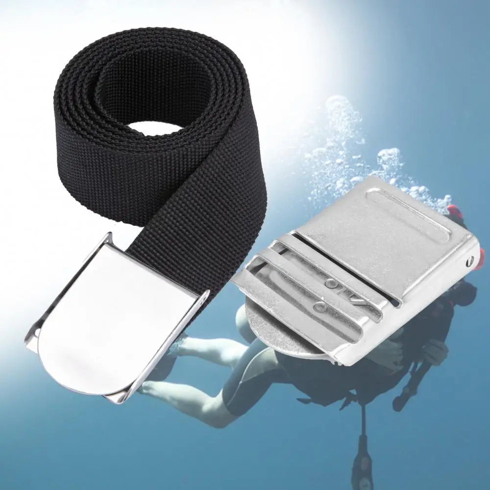 

Belt Buckle Smooth Plain Surface User Friendly Stainless Steel Diving Weight Belt Buckle for Snorkeling Swimming Accessories