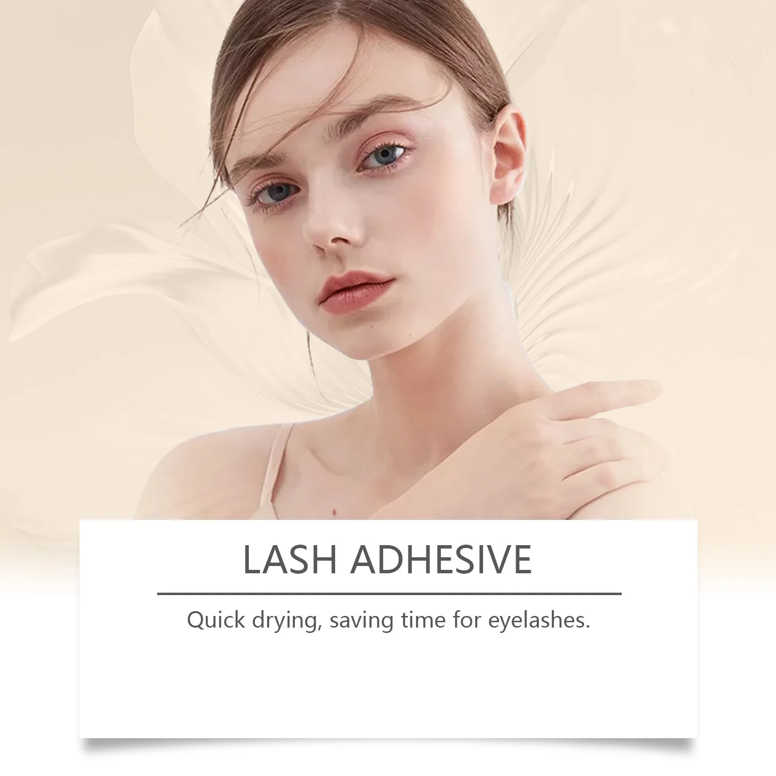 False eyelash adhesive, eyelash glue setting bonding, universal glue