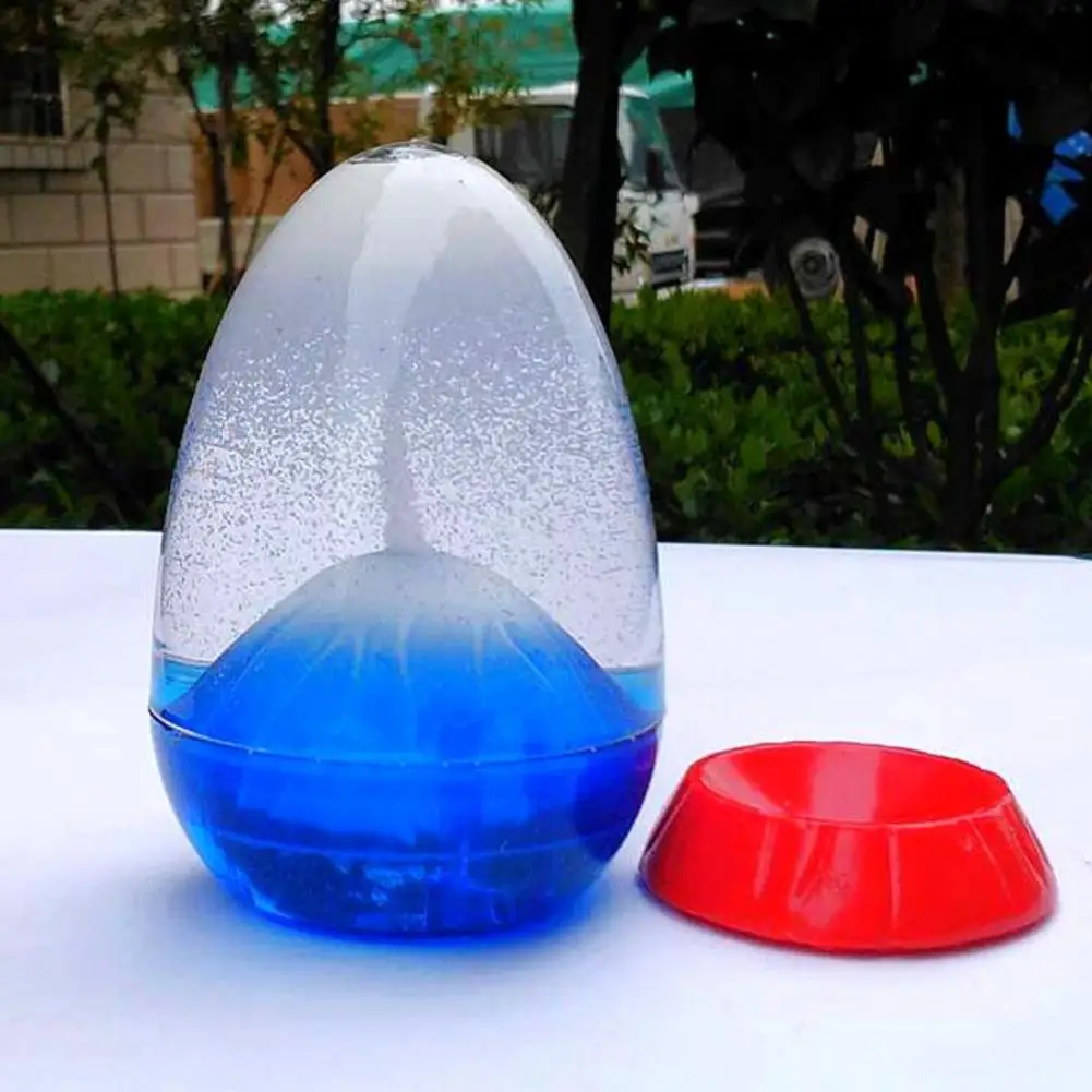 Liquid Hourglass Portable Creative Volcano Cute Egg-shaped Children Small Decorative Hourglass Oil Sandglass Home Decor 5