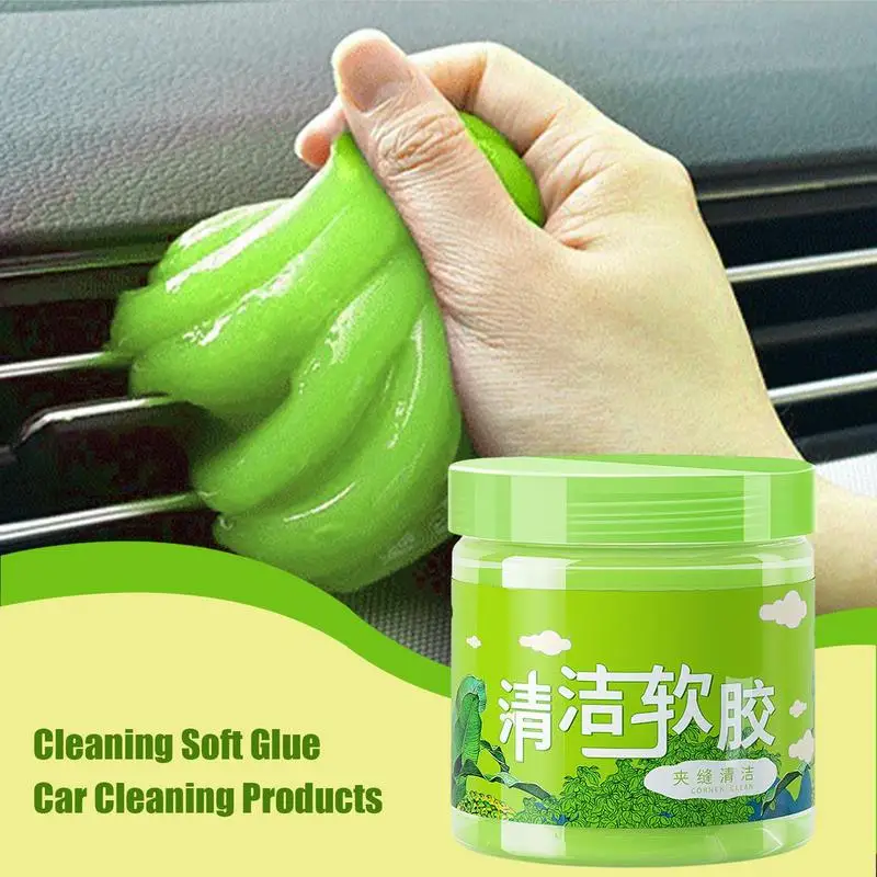 Car Cleaning Putty Strong Viscosity Car Cleaning Gel Putty Reusable Vent Cleaner Auto Detailing Compound Gel For