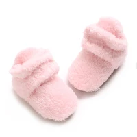 0-18Months Winter Snow Baby Boots Newborn Warm Booties Soft Sole First Walkers Shoes for Baby Infant Shoes Toddler 2
