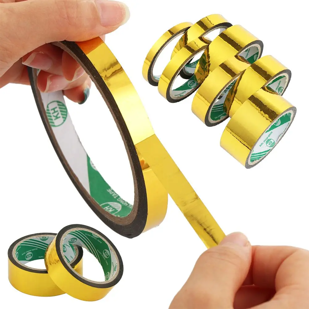 

Adhesive DIY Decoration Golden Tape Laser Reflective Tape