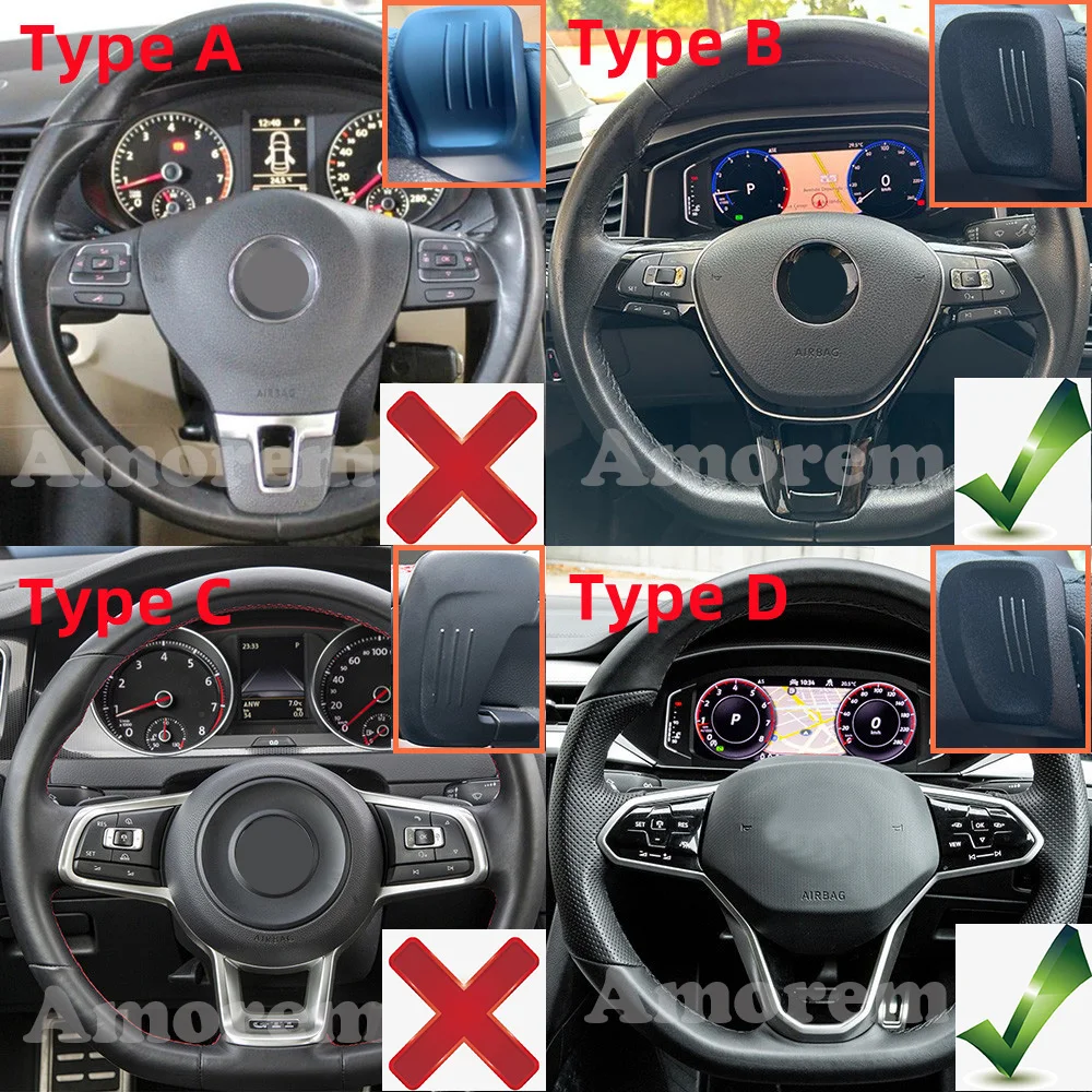 Steering Wheel Shifter Steering Wheel Paddle Extension Paddle Shift For Volkswagen Passat B8 VW Jetta Nivus Virtus T-Cross MK8 R GTI Golf G7 MK7 TSI TDI DSG Shifter