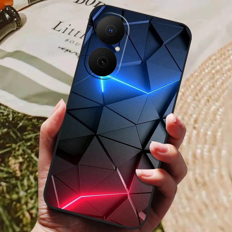 Shockproof Flower Astronaut Soft Silicone Phone Case Bumper Cover