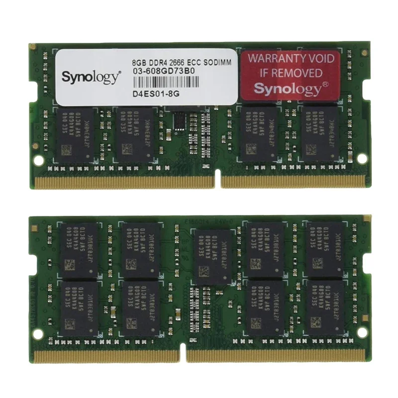 Original Synology D4ES01-4G/8G/16G DDR4 ECC Unbuffered SODIMM SO