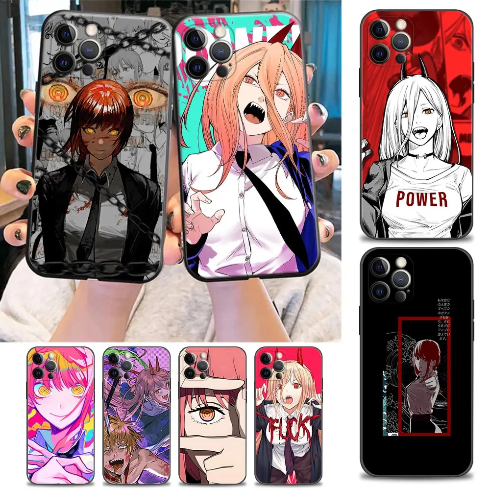 Makima Power бензопила человек Аниме Чехлы для телефона iPhone 15 11 12 13 14 Pro Max Mini Xs SE 2020 7 8 Plus чехол силиконовый чехол Makima Power бензопила человек Аниме Чехлы для телефона iPhone 15 11 12 13 14 Pro Max Mini Xs SE 2020 7 8 Plus чехол силиконовый чехол
