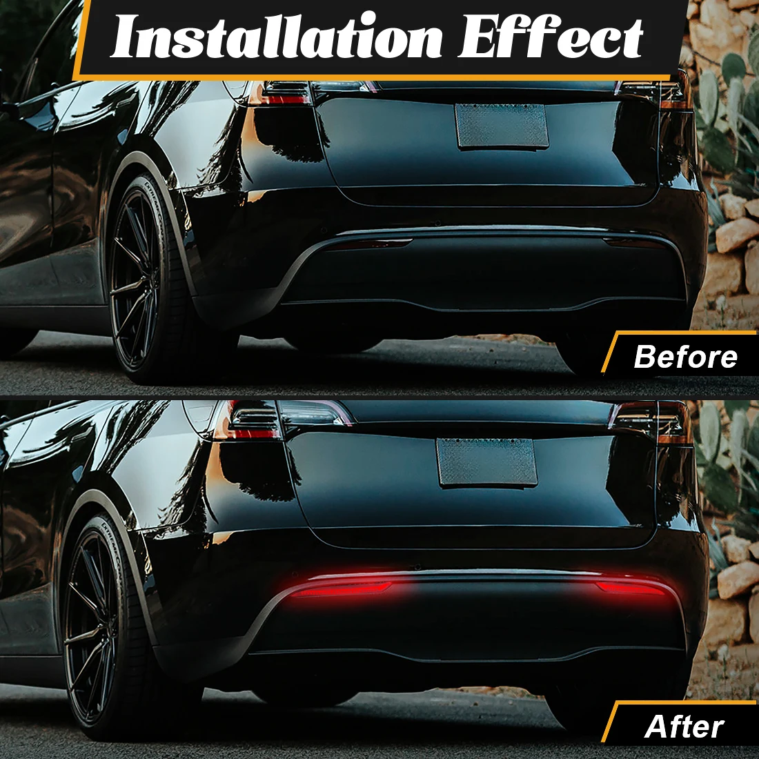 Compatible Con Tesla Model 3 2016-2023 - Cubierta De Bloqueo De Puerta De Automovil Para Modelo Y Cubierta De Tope De Puerta Con Protector De Acero