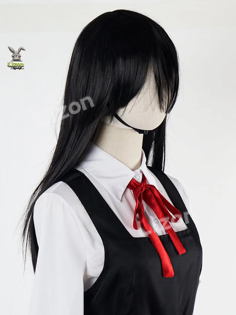 HOLOUN Anime Chainsaw Man Cosplay Costume Mitaka Asa Black Dress War Devil  School Uniform 2 Bow Ties Halloween Christmas Gift - AliExpress