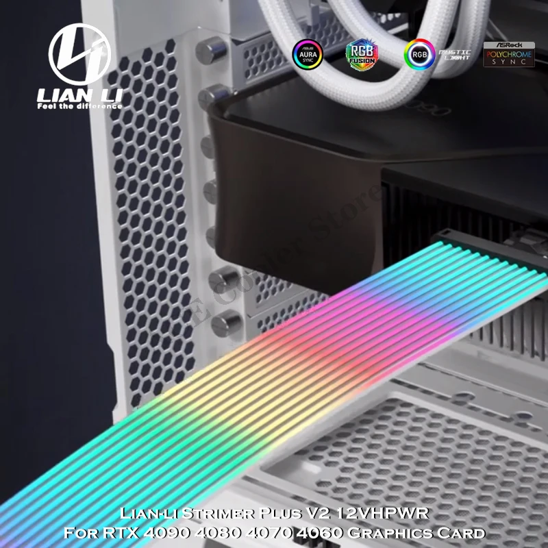 Lian-li Strimer Plus V2 12VHPWR ATX3.0 PSU GPU Extension