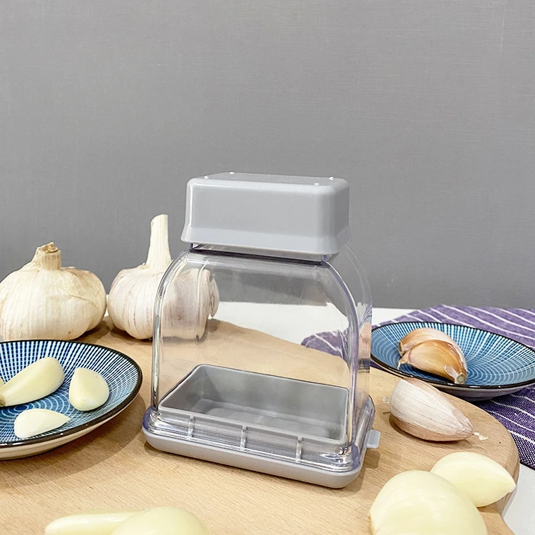 Garlic Slices God Tool Commercial Barbecue Restaurant Quick Manual Garlic Head Cutting Tool Home Use Slices