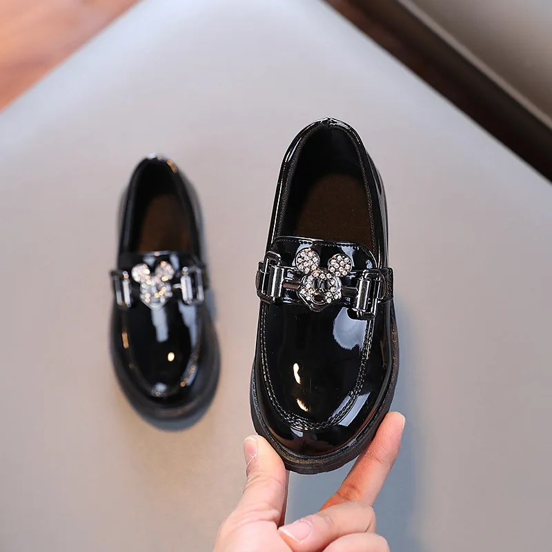DISNEY Boys Leather Shoes for School Party Wedding 21-31