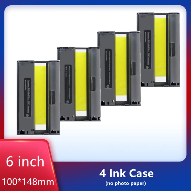 Cartucho de tinta KP108IN Compatible con Canon Selphy, papel fotográfico  para impresora fotográfica, CP1200, CP1300, CP1500, CP1000 - AliExpress
