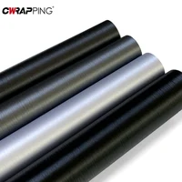 Brushed Car Stickers Hood Panel Decorative Decal Cover Waterproof Vinyl Auto Wrap Motorcycle Sticker Film for Car Accessories 2