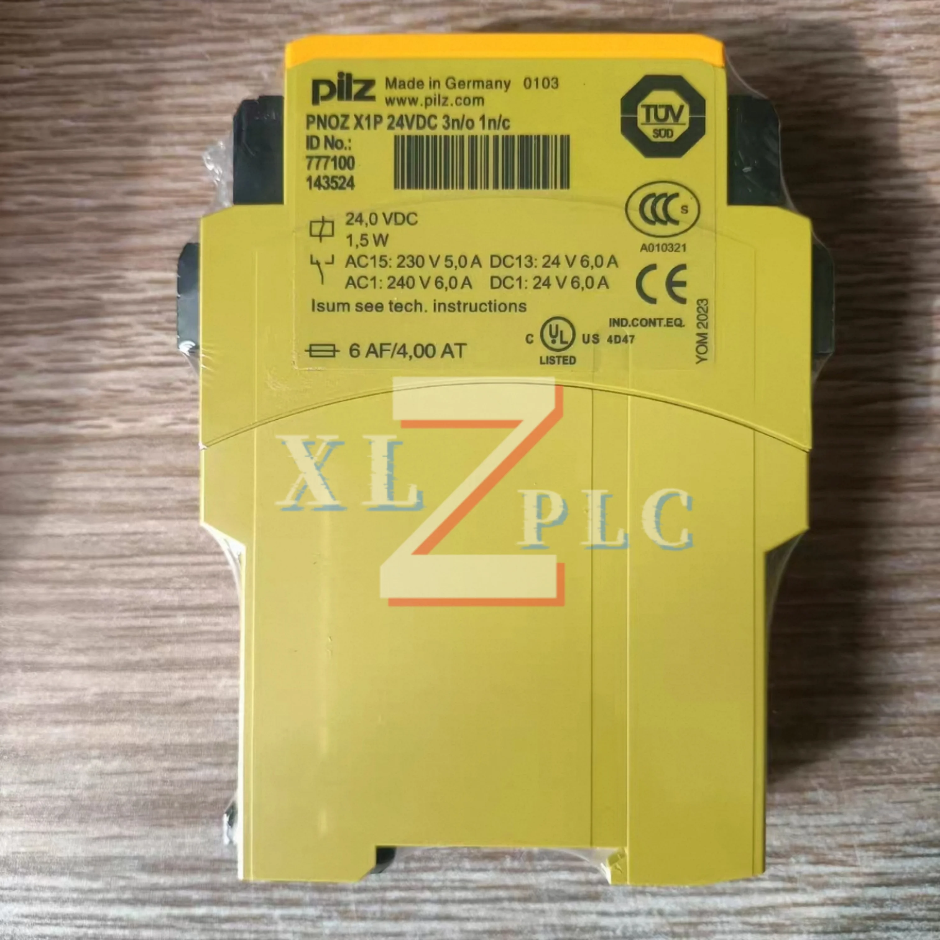 새로운 775695 PNOZ 1 777053 PNOZ X7P 777059 PNOZ X7P 777100 PNOZ X1P 안전 릴레이