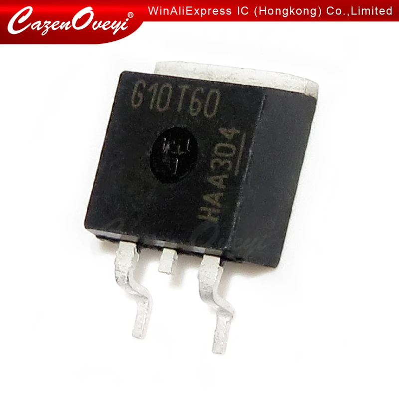 10pcs/lot IGB10N60T G10T60 G10N60 TO-263 10A 600V Power IGBT transistor ...
