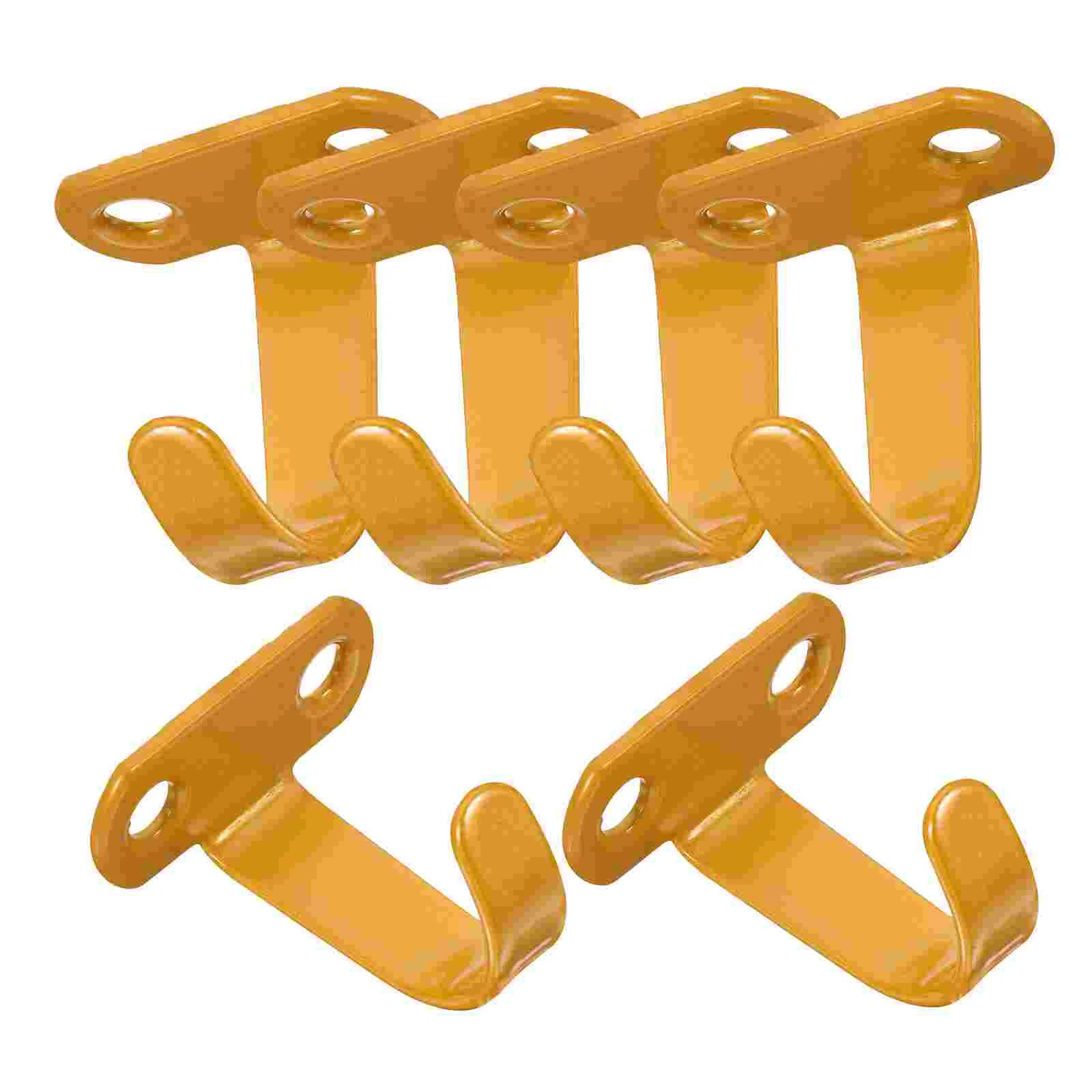 

6 Pcs Hook up Hanger Coat Hangers Wall Mounted Plant Fixing Ceiling Plasterboard Hanging Hooks Iron Toggle Metal