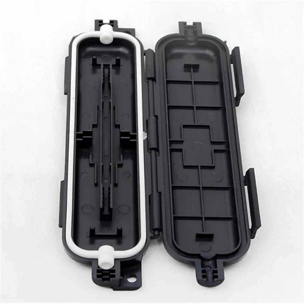 Fiber Optic Protection Box Drop cable waterproof with SC Adapter tube heat shrink tubing