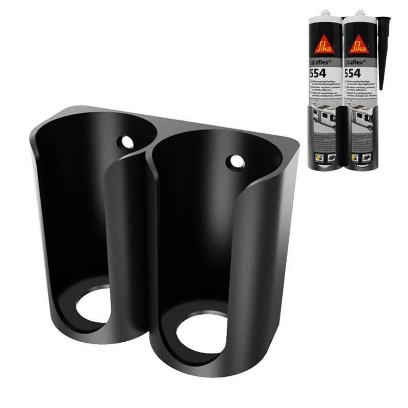 Wandmontierter Organizer für Wohnmobile/Garagen: 2/4/6-Fach Silikon-Dichtungskartuschenhalter, Aufbewahrungssystem für Dichtungsmittel – Detail 8