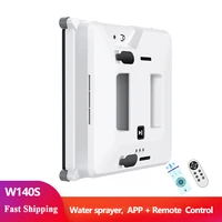 W140S Robotic Window Cleaner Water Spray Automatic High Suction Anti-falling For Window Washing Glass Outside APP Remote Control 1