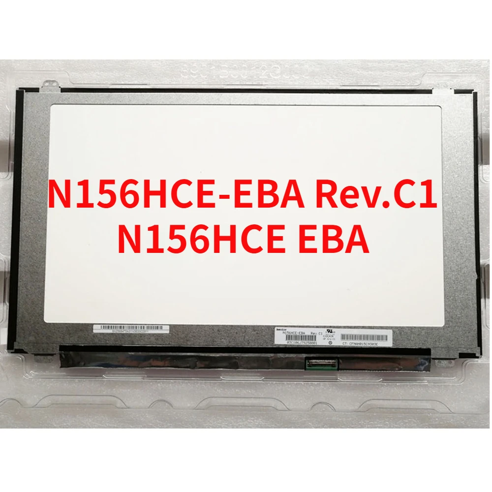 

IPS Matrix for Laptop 15.6" N156HCE-EBA Rev.C1 FHD 1920X1080 LCD Display LED Screen 30Pin Glossy Panel Replacement N156HCE EBA