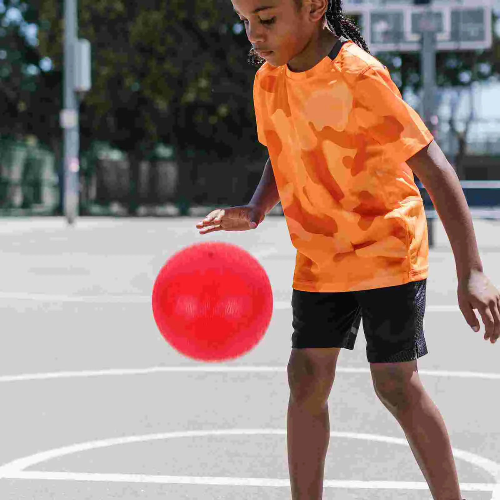 Kids Dodgeball Balls Playground Game Educational Patting Lightweight Child Bouncing outside Toys 6