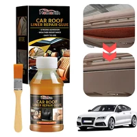 Car Interior Roof Liner Repair Glue with Brush Fast Dring Car Headliner Leather Repair Spray Universal Car Roof Powerful Glues 1