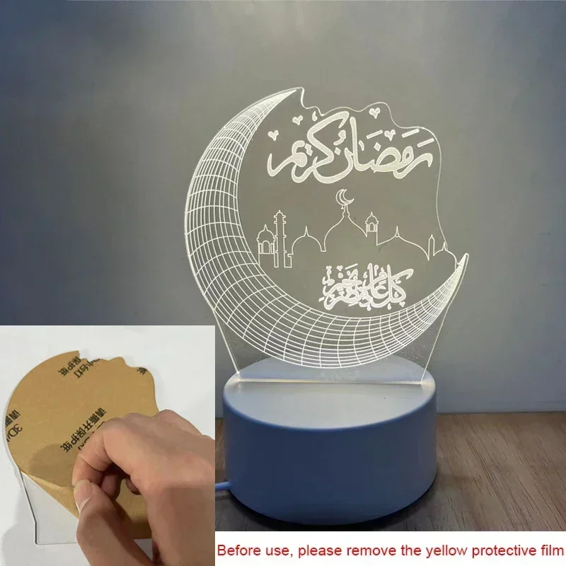 LED USB-Powered Islamic Festival Neon Night Light