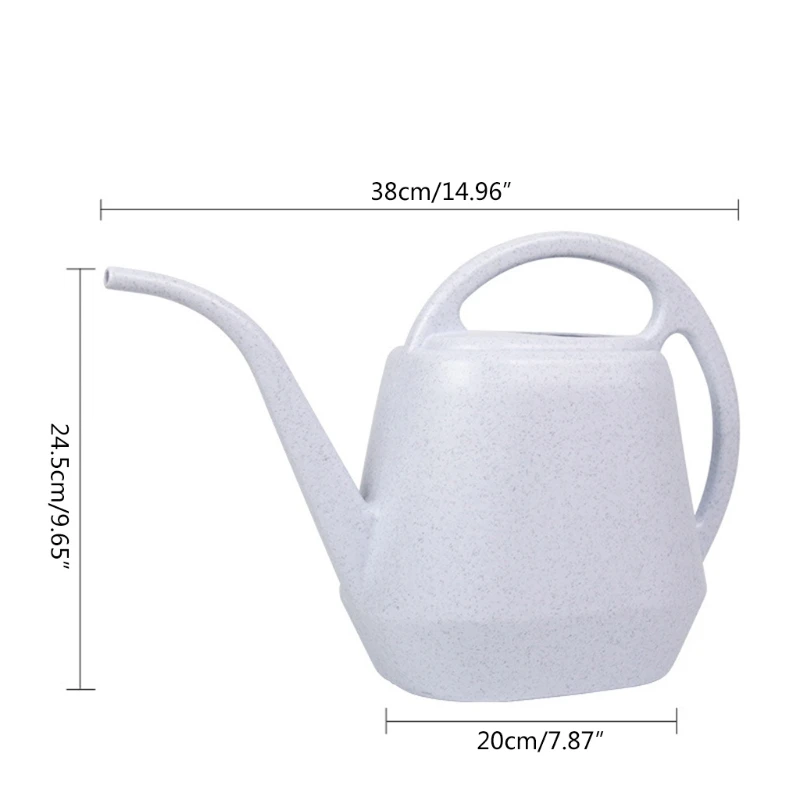 Watering Can 4L Large Capacity Long Spout Kettle Indoor Outdoor Garden Plants Flower Succulent Bonsai