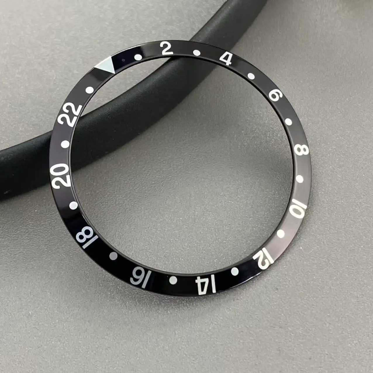Vintage 36.5mm Aluminum Bezel Insert for 40mm Men's Watch Cases