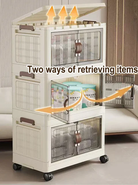 Folding Dustproof Storage Wardrobe 4