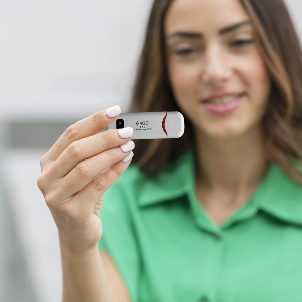 High-Speed Wireless USB Modem Stick with 4G Sim Card and WiFi Router Functionality