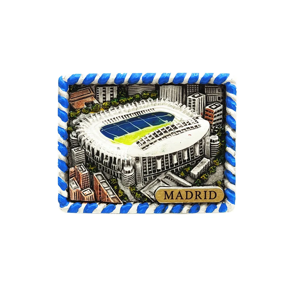 Europe Spain Valencia Madrid Fridge Magnets