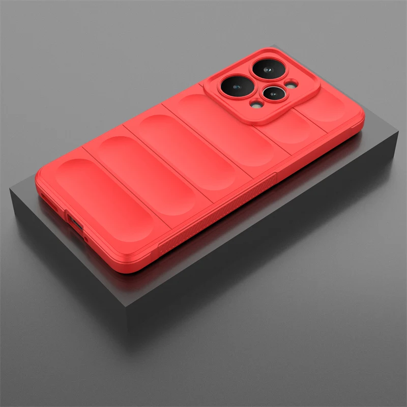 Durable Shockproof Plain Rubber Phone Case Cover