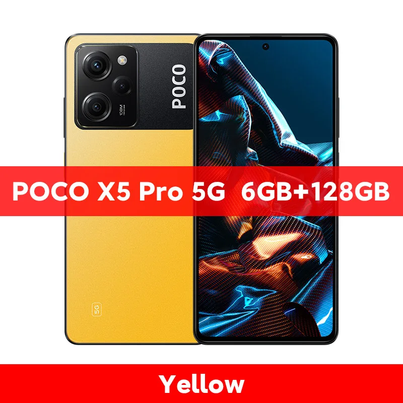 POCO X5 Pro 5G 120Hz POLED Display Snapdragon® 778G processor 67W