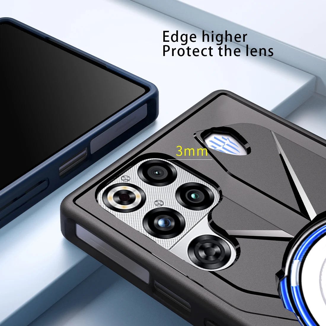 Durable Shockproof Red TPU Phone Case - Anti-Scratch Protection Cover
