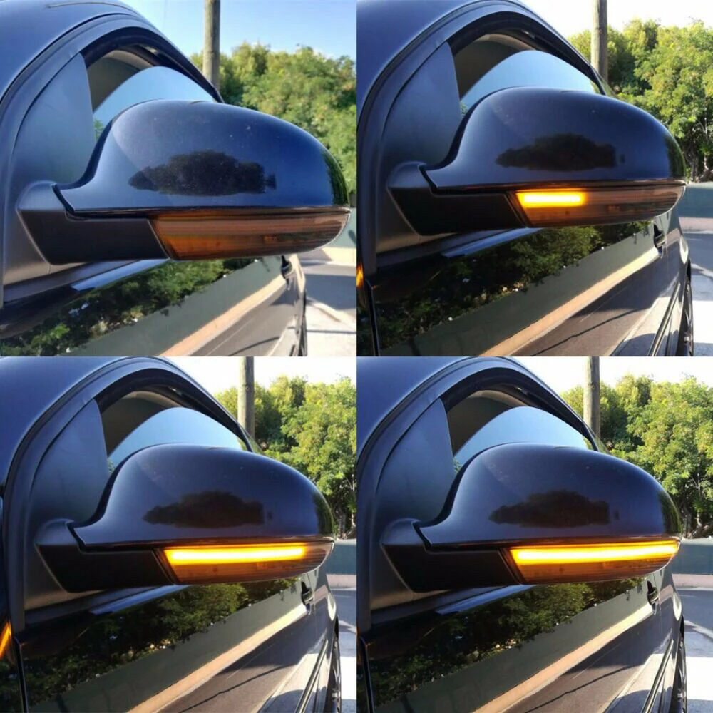 

For VW Golf 5 Jt MK5 Passat B5.5 B6 EOS Sequential LED Turn Signal Light Mirror Indicator Dynamic Turn Signal Light