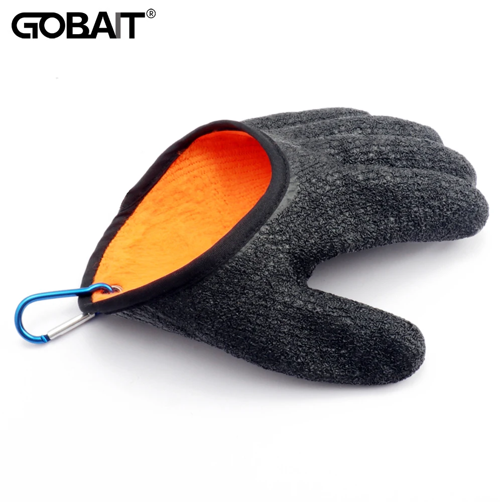 Fishing Gloves Full Finger Waterproof Catch Fish Antislip Cut Durabl