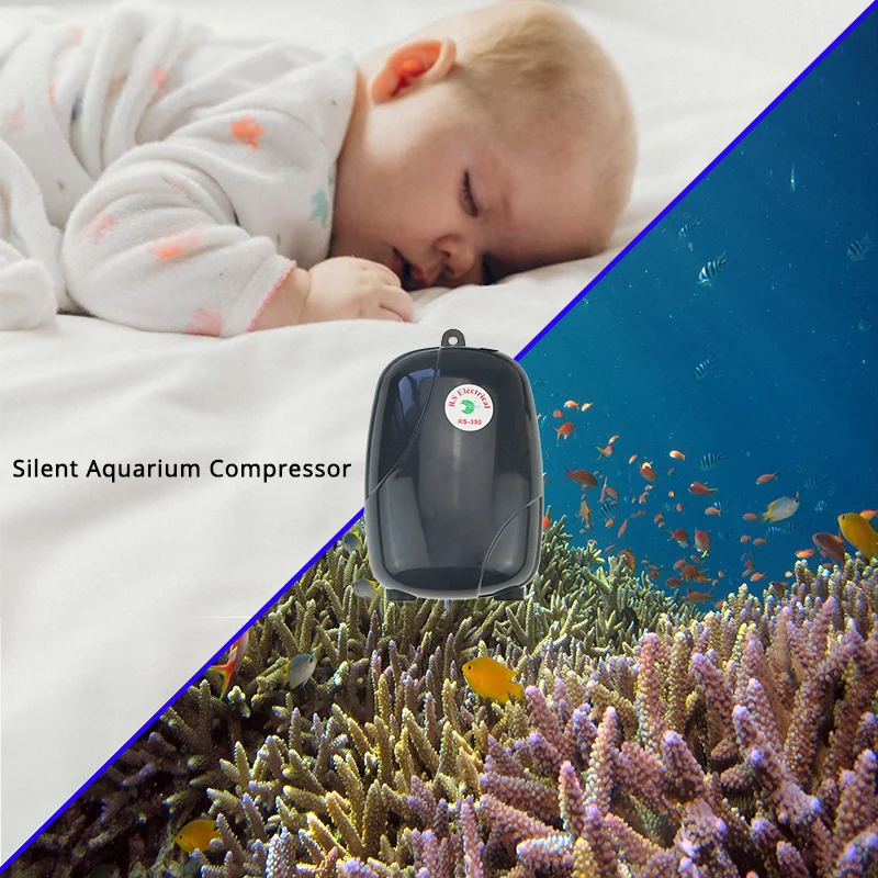 Aquarium Aerator Silent Oxygen For Fish Aquariums Aquarium Water Pump Accessories For Fish Air Compressor Fishing Tank Kit aquarium air pump fish tank oxygen pump aquarium accessories aquarium air pump accessories