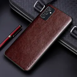 Elegance Series Luxury PU Leather Solid Color Phone Case - Premium Protection and Style for M31 (Coffee)