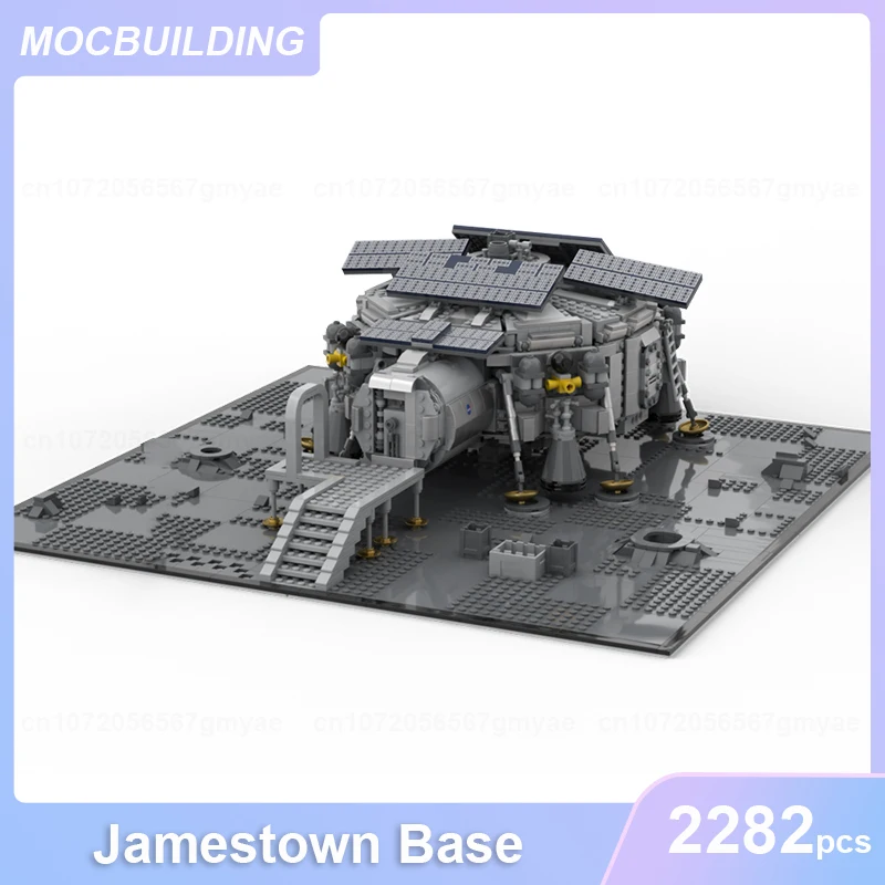 JamestownBaseForAllMankindMOCBuildingBlocksDIYAssembleBricks