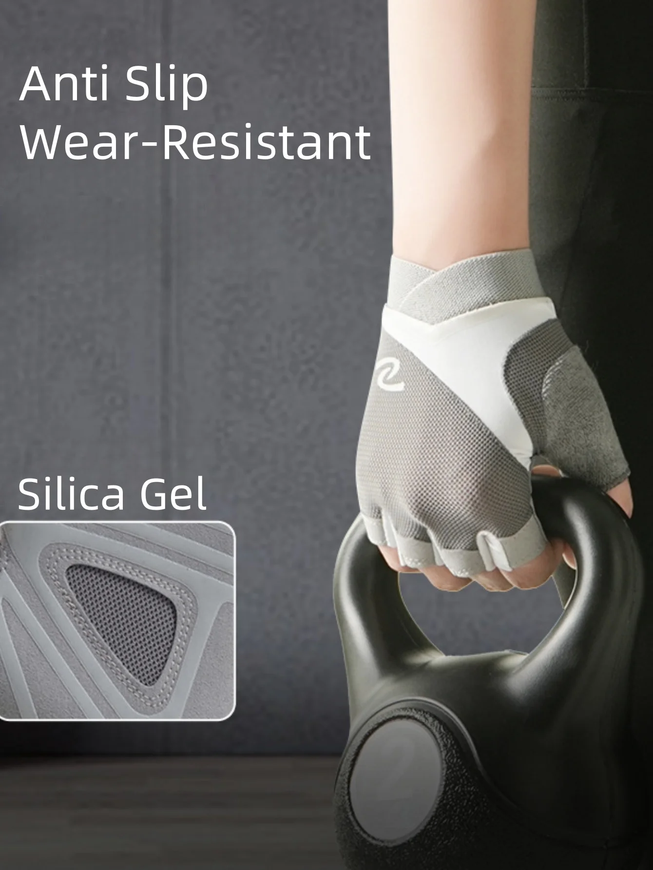 Half Finger Cycling Gloves Anti-slip Breathable Shockproof Wear-resistant Outdoor Fitness Boxing Running Unisex Gloves 3